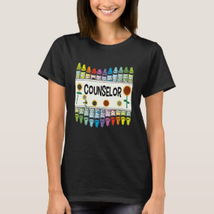 Camiseta Orientador de Ensino de Giz de Cera e Flores