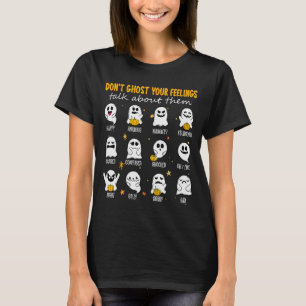Camiseta Orientador Escolar de Halloween Não Ignore Seus Se