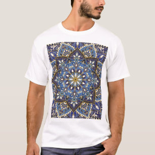 Camiseta Oriental Floral: Carpete Vintage