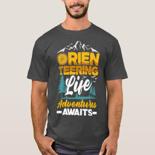 Camiseta Orienteer Runner Runner Runner Running Life