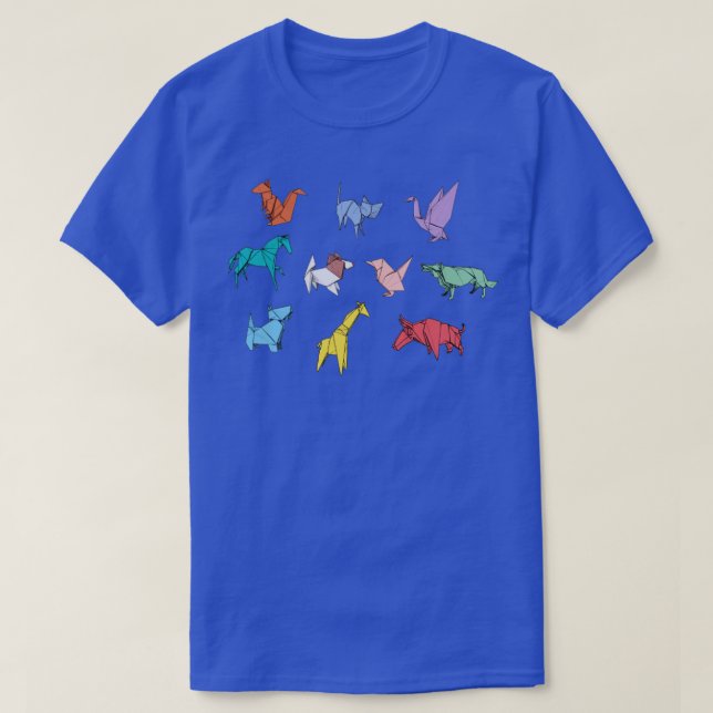 Camiseta Origami (Frente do Design)