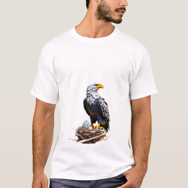 Camiseta Origami American Eagle shirt (Frente)