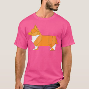 Camiseta Origami Corgi