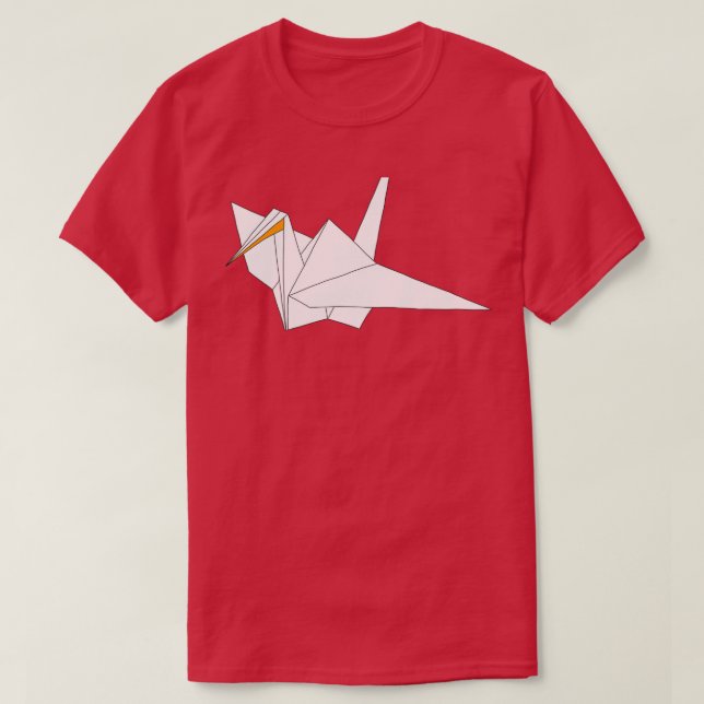 Camiseta Origami Crane 53 (Frente do Design)