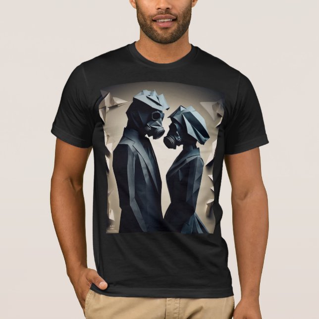 Camiseta Origami de amor e resistência (Frente)