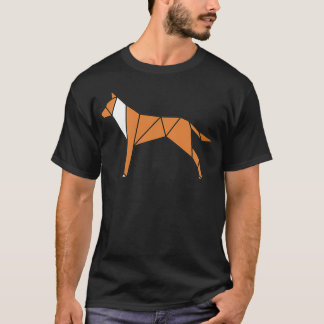 Camiseta ORIGAMI DOGGIE Funny Traditional Art 1