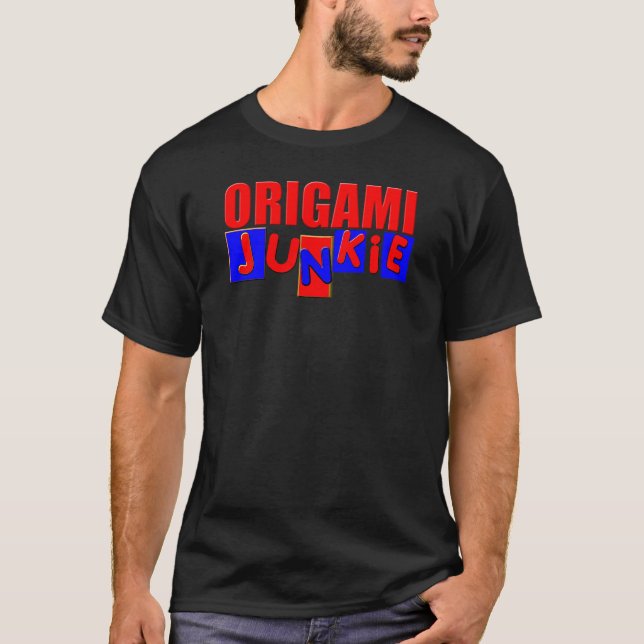Camiseta Origami Engraçado (Frente)