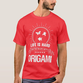 Camiseta Origami Engraçado Design Para Presente 6