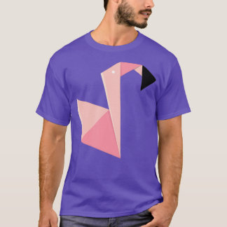 Camiseta Origami Flamingo