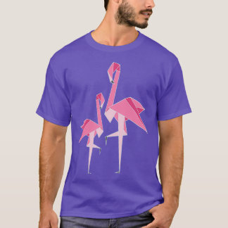 Camiseta Origami Flamingo 4