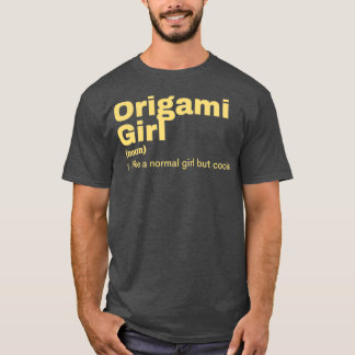 Camiseta Origami Girl Origami 1