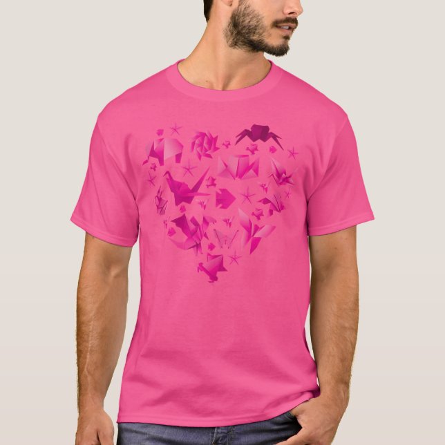 Camiseta Origami Heart (Frente)