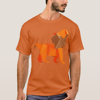 Camiseta Origami Lion