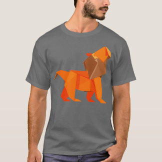 Camiseta Origami Lion 6