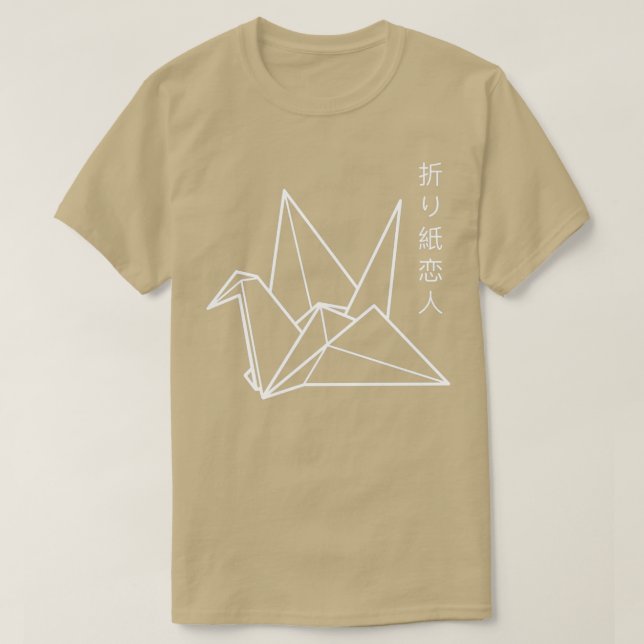 Camiseta Origami Lover (Frente do Design)