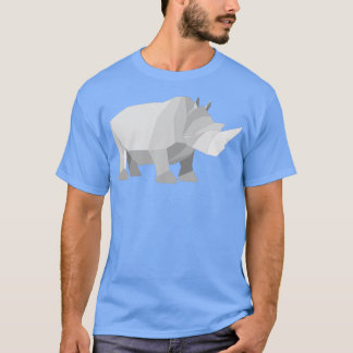 Camiseta origami made rhino