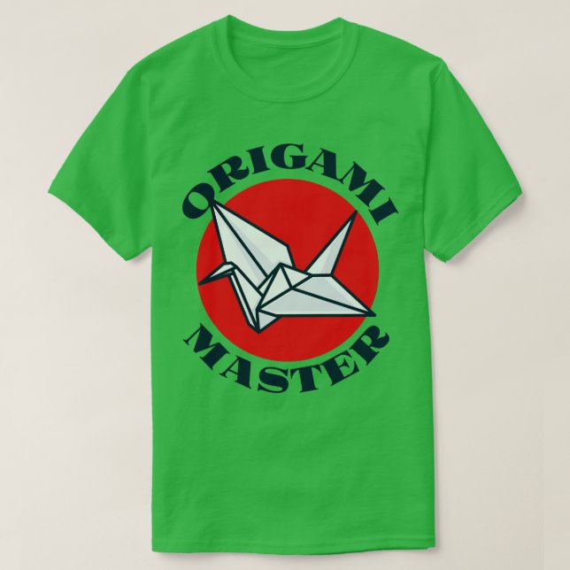 Camiseta Origami Master (Frente do Design)