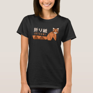 Camiseta Origami Master Paper Artesanato Maneko Neko Fortun