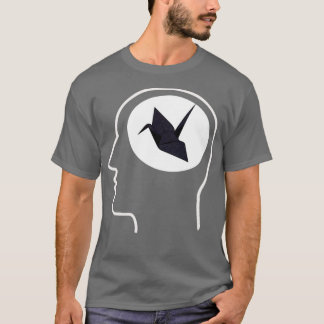 Camiseta Origami na cabeça