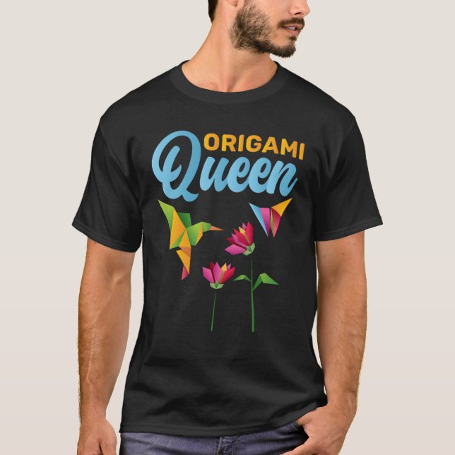 Camiseta Origami Queen (Frente)