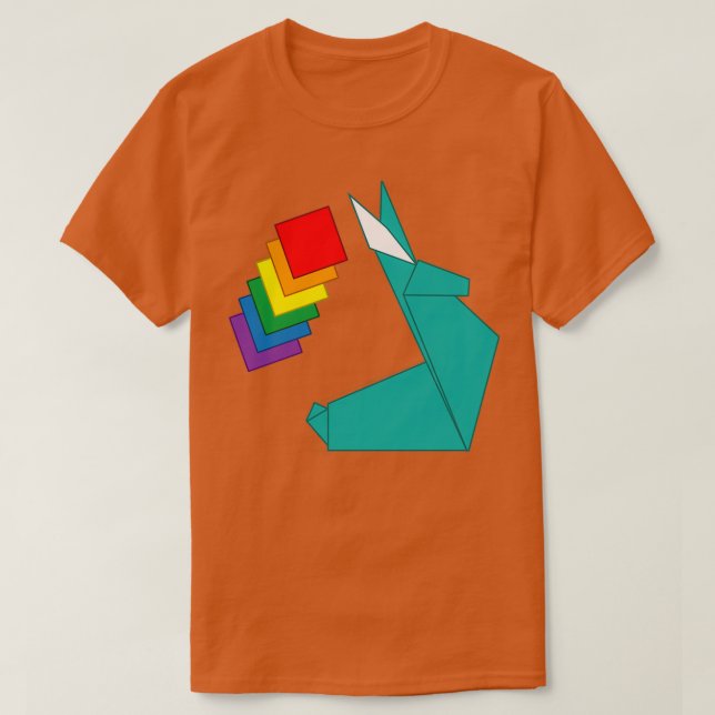 Camiseta Origami Rabbit 6 (Frente do Design)