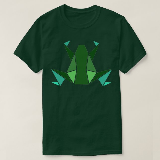 Camiseta Origami Sapo 9 (Frente do Design)