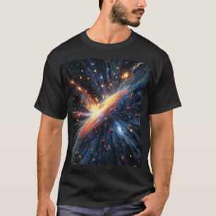 Camiseta Origens Cósmicas de T-Shirt Escuro Big Bang