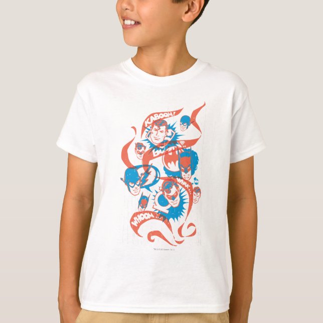 Camiseta Originais DC - Burst de Logotipo (Frente)