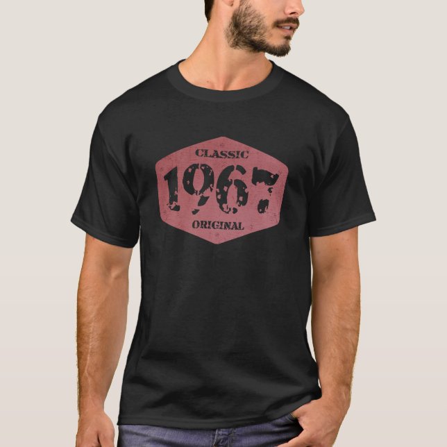 Camiseta Original 1967 56th Birthday Limited Edition (Frente)