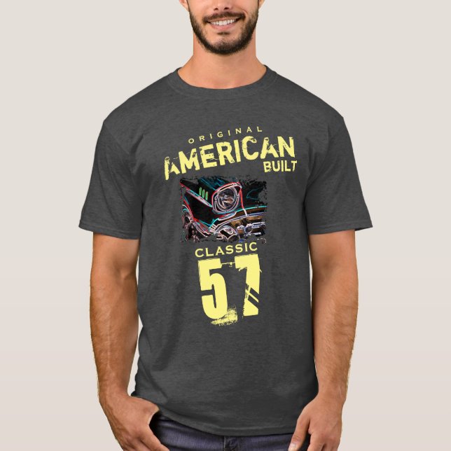 Camiseta Original American Built Classic 57 Car Corner (Frente)
