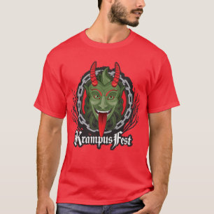 Camiseta Original de Krampus (vermelho T)