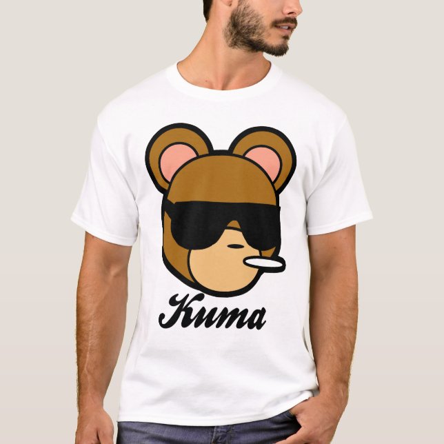 Camiseta original do kuma (Frente)