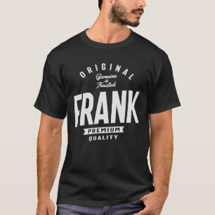 Camiseta Original Frank Genuine e Nome Confiável Frank