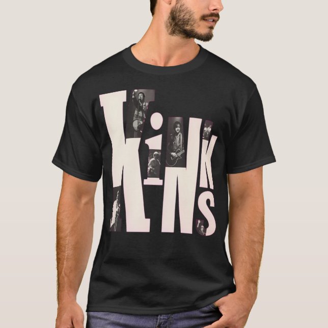 Camiseta Original The Kinks English Rock Banda (Frente)