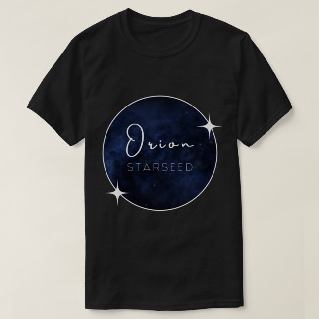 Camiseta Orion StarSeed (Frente do Design)