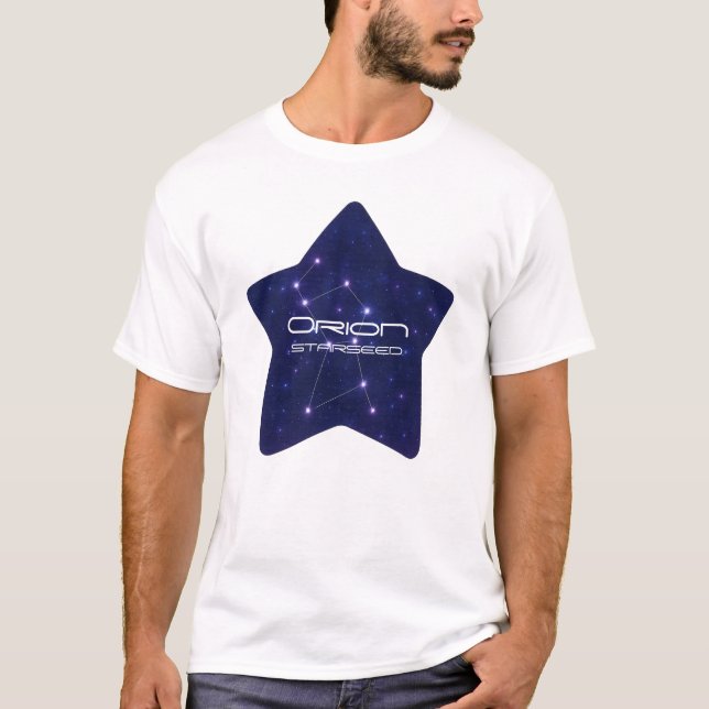 Camiseta Orion StarSementes Constelation T-Shirt (Frente)