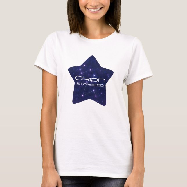 Camiseta Orion StarSementes Constelation T-Shirt (Frente)