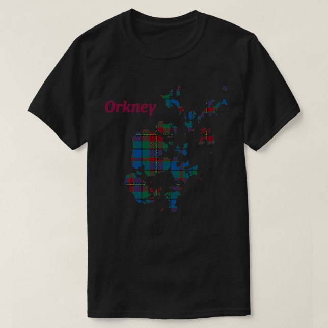Camiseta Orkney Isles (Frente do Design)