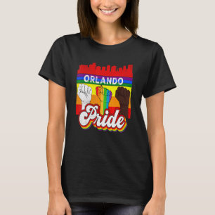 Camiseta Orlando Florida Pride Rainbow Orgulho gay Flag Lgb