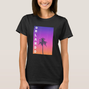Camiseta Orlando Florida Retro Vintage Beach