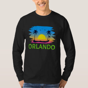 Camiseta Orlando Florida Vacation Beach Tropical Family Gro