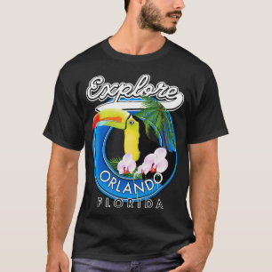Camiseta Orlando Florida viagem patch
