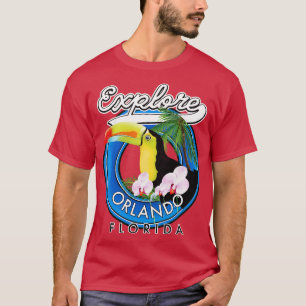 Camiseta Orlando Florida viagem patch