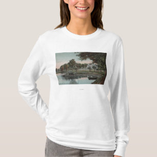 Camiseta Orlando, Florida - vista de uma angra no lago