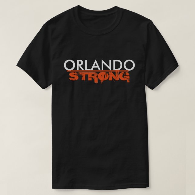 Camiseta Orlando forte (Frente do Design)