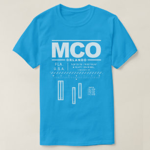 Camiseta Orlando International Airport MCO T-Shirt
