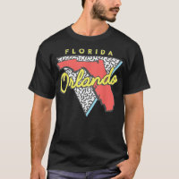 Orlando Praia Flórida T  Lembranças Design Anos 80