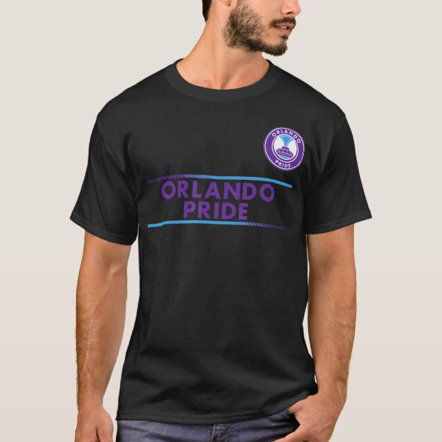 Camiseta Orlando Pride Soccer Nwsl Appa, Oficialmente Licen (Frente)