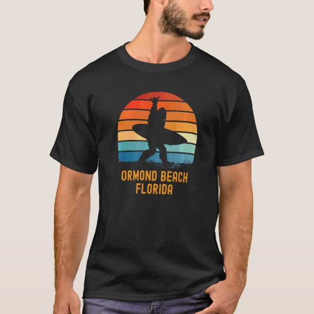 Camiseta Ormond Beach Florida Sasquatch Souvenir (Frente)