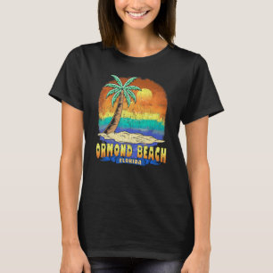 Camiseta Ormond Beach Flórida Vintage angustiou Souvenir